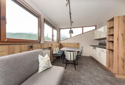 Küche/Küchenzeile in der Unterkunft Appartements Erzherzog Johann