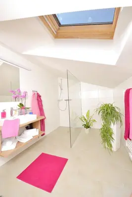 Ein Badezimmer in der Unterkunft Appartements Kolb