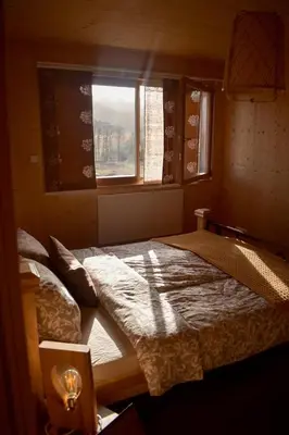 Ein Bett oder Betten in einem Zimmer der Unterkunft Ferienhaus mit Charme