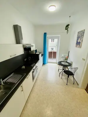 Küche/Küchenzeile in der Unterkunft Abschalten im Zentrum von Bad Ischl