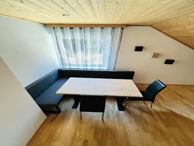 Ein Sitzbereich in der Unterkunft Wohnung in Salchau nahe Lachtal Skigebiet