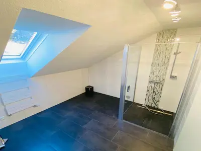 Ein Badezimmer in der Unterkunft Wohnung in Salchau nahe Lachtal Skigebiet