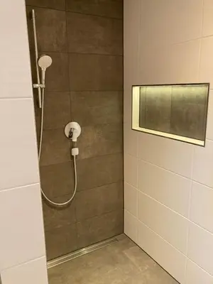 Ein Badezimmer in der Unterkunft Deluxe Appartement Blasbichlerhof