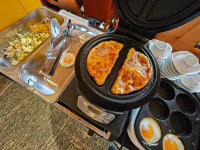 Essen im Hotel oder in der Nähe