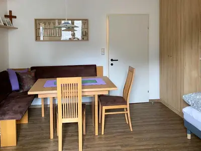 Ein Sitzbereich in der Unterkunft Kirchengasse 162 - Alte Post II