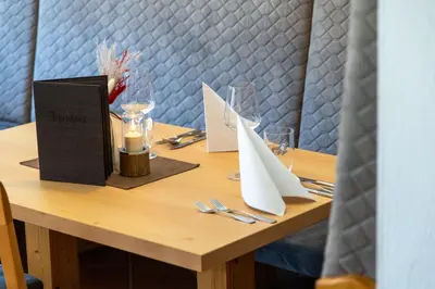Getränke in der Unterkunft Hotel Alpenblick
