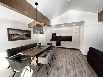 Küche/Küchenzeile in der Unterkunft Appartement Tauernblick Radstadt
