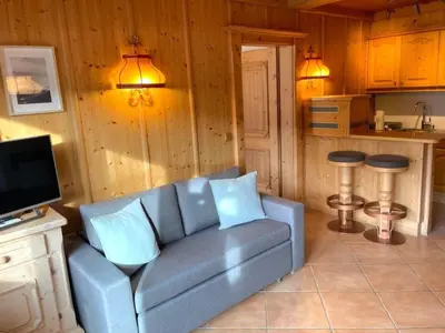 Küche/Küchenzeile in der Unterkunft Bergidyll 11 by Alpenidyll Apartments