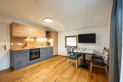 Küche/Küchenzeile in der Unterkunft Wohn-Leben Altenmarkt Apartments