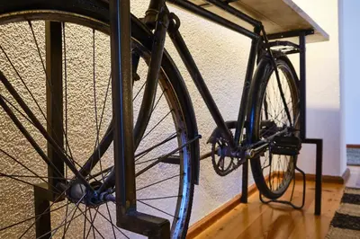 Radfahren an der Unterkunft Appartements Das Charlie oder in der Nähe