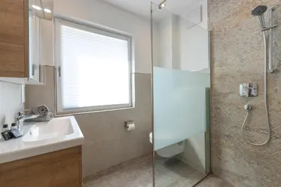 Ein Badezimmer in der Unterkunft Ferienappartements Familie Jakob