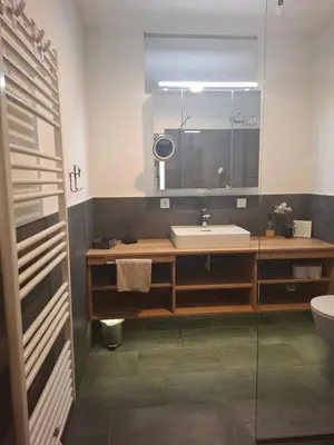 Ein Badezimmer in der Unterkunft Deluxe Alpenkrone Schladming