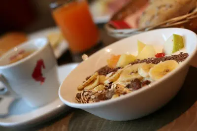 Essen im Hotel oder in der Nähe