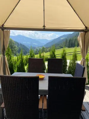 Naturlandschaft in der Nähe des Chalets
