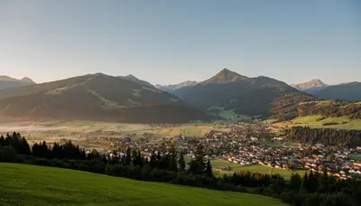 Naturlandschaft in der Nähe der Ferienwohnung