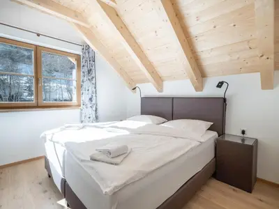 Ein Bett oder Betten in einem Zimmer der Unterkunft Haus Lilyan