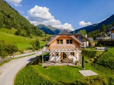 Naturlandschaft in der Nähe des Chalets