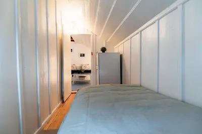 Ein Bett oder Betten in einem Zimmer der Unterkunft Ferienhaus s Manz