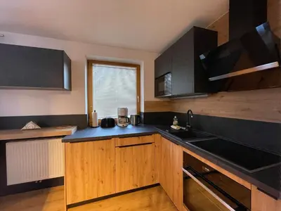 Küche/Küchenzeile in der Unterkunft Vesterberg Apartments in Top Lage - Top Lage