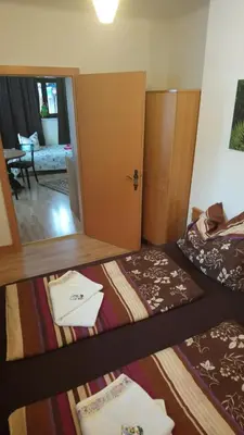 Ein Bett oder Betten in einem Zimmer der Unterkunft Haus Wastl