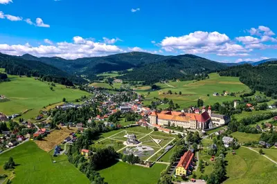 Naturlandschaft in der Nähe der Ferienwohnung