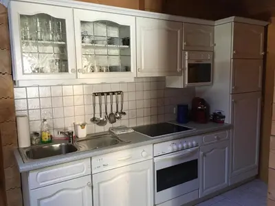 Küche/Küchenzeile in der Unterkunft Appartement Sonnberg