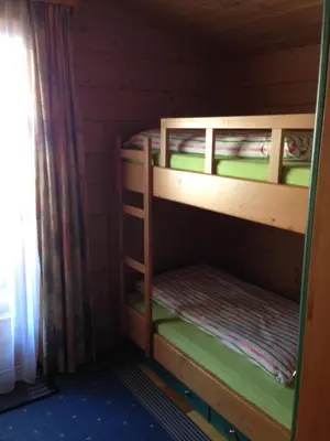 Ein Etagenbett oder Etagenbetten in einem Zimmer der Unterkunft Appartement Sonnberg