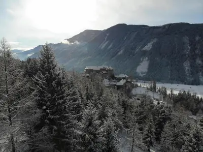 Naturlandschaft in der Nähe des Aparthotels