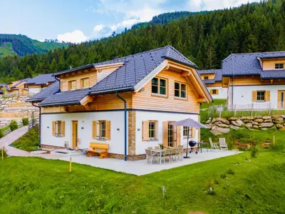 Naturlandschaft in der Nähe des Chalets