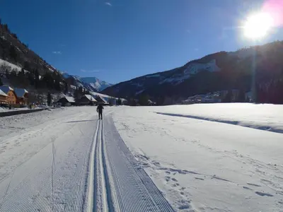 Haus Hestia im Winter