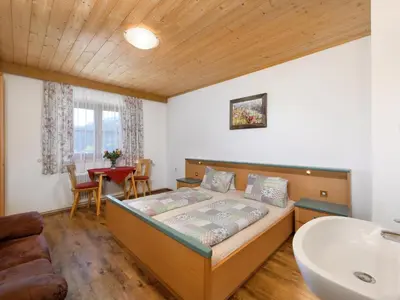 Ein Bett oder Betten in einem Zimmer der Unterkunft Haus Tanja