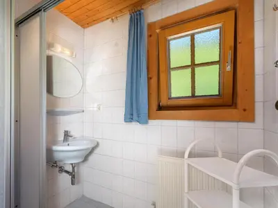 Ein Badezimmer in der Unterkunft Schüttbach