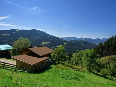Naturlandschaft in der Nähe des Chalets