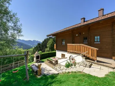 Naturlandschaft in der Nähe des Chalets