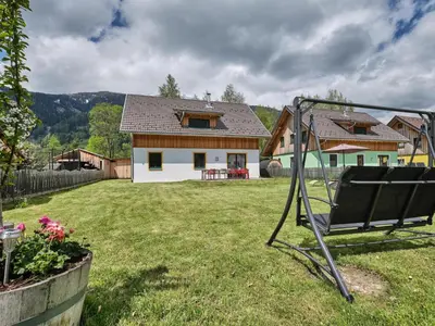 Ein Garten an der Unterkunft Mur-Chalet St Michael L