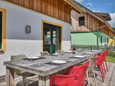 Das Gebäude in dem sich das Chalet befindet