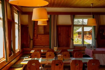 Grundriss der Unterkunft Gjaid-Alm 1739m am Dachstein-Only Accessible by Cable Car