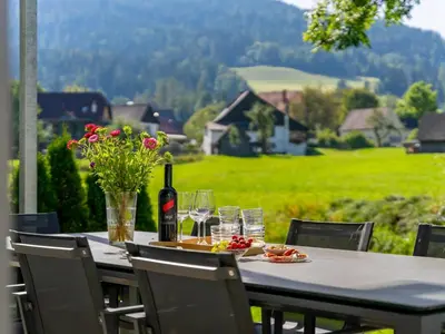 Naturlandschaft in der Nähe des Ferienhauses