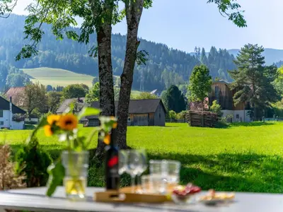 Naturlandschaft in der Nähe des Ferienhauses