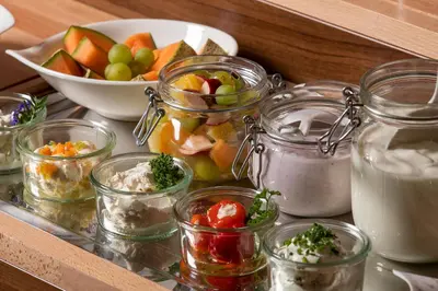 Essen in der Pension oder in der Nähe