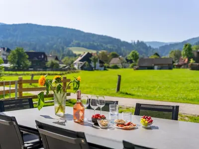 Naturlandschaft in der Nähe des Ferienhauses