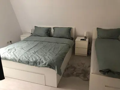 Ein Bett oder Betten in einem Zimmer der Unterkunft Top Apartment with 2 bedrooms