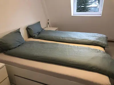Ein Bett oder Betten in einem Zimmer der Unterkunft Top Apartment with 2 bedrooms