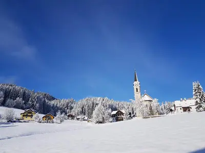 Kalvarienberg Appartement Gosau im Winter
