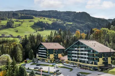 Naturlandschaft in der Nähe des Aparthotels