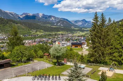 Naturlandschaft in der Nähe des Aparthotels