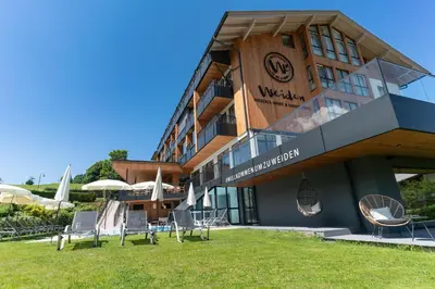 Das Gebäude in dem sich das Hotel befindet