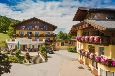 Das Gebäude in dem sich das Hotel befindet