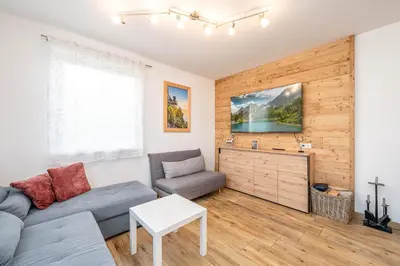 Ein Sitzbereich in der Unterkunft Appartement Franz Josef - by myNests
