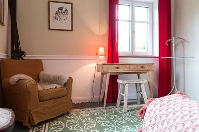 Ein Sitzbereich in der Unterkunft Bergvilla Oberon - Your Austrian Home